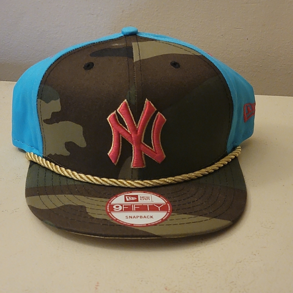 NY Yankees Camo Snapback
